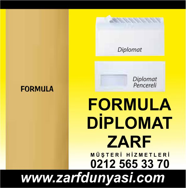 Diplomat Zarf Pencereli 100gr Formula