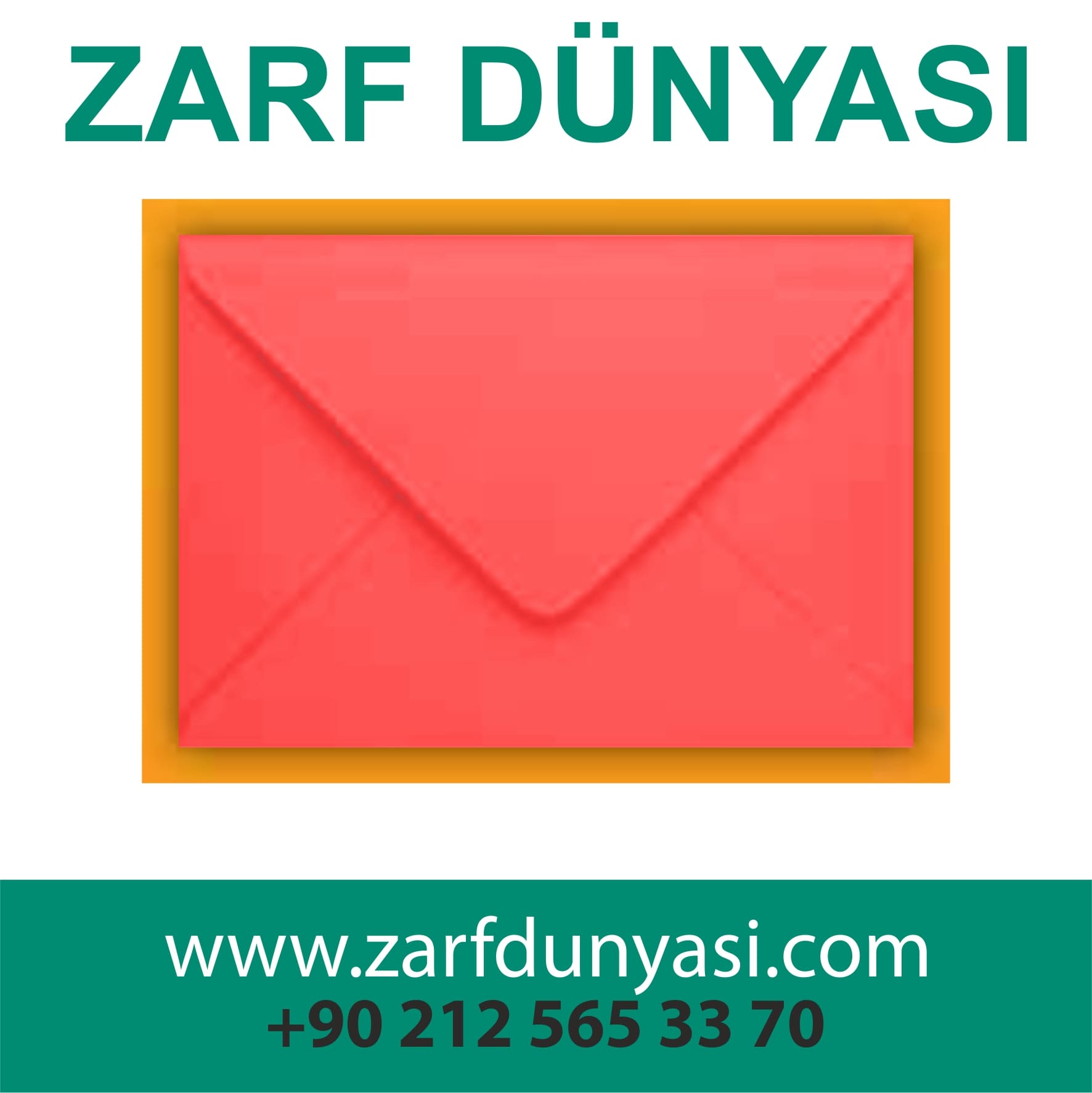 Renkli%20Davetiye%20Zarfı%20Kırmızı%2013x18%20cm%20|%2080gr%201.%20Hamur