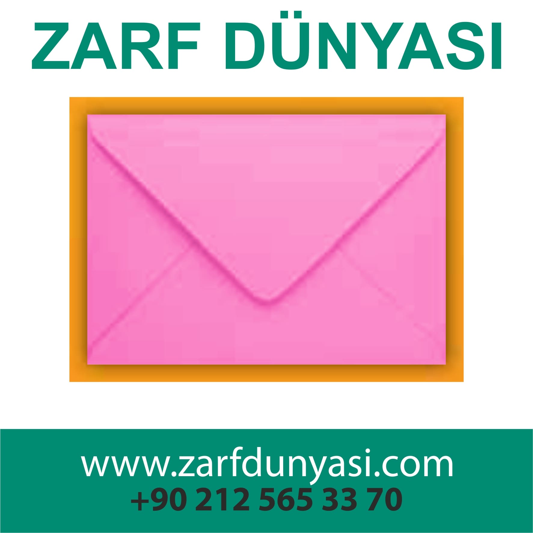 Renkli%20Davetiye%20Zarfı%20Pembe%2013x18%20cm%20|%2080gr%201.%20Hamur